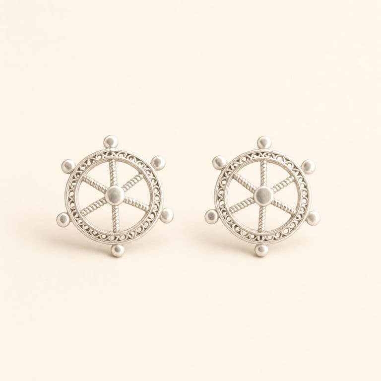 Aretes Timón en filigrana