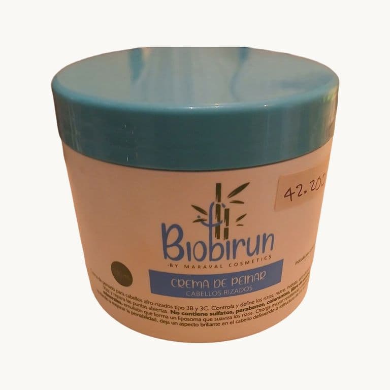 Biobirun — Crema de peinar para cabello rizado